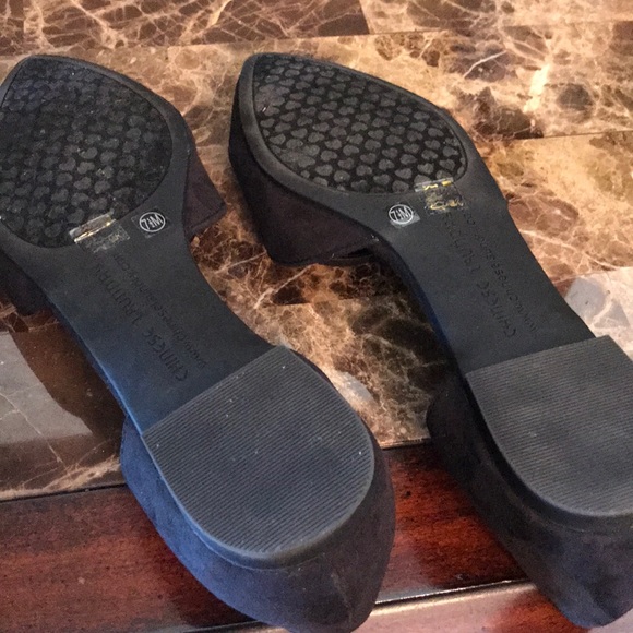 🆕 Black Suede flats. - Picture 5 of 7